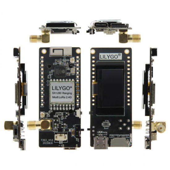 LILYGO T-Echo LoRa SX1262 868MHz – Scheda Meshtastic Con NRF52840, GPS, BME280 E NFC Per Arduino