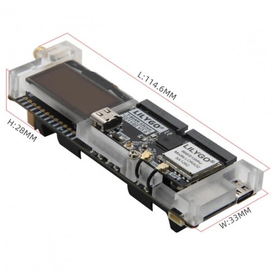 LILYGO T-BeamSUPREME V3.0 Meshtastic L76K 868MHz SX1262 ESP32-S3 LoRa WiFi Bluetooth Module With 1.3inch OLED (H661)