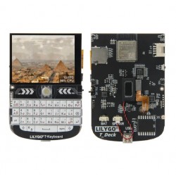 LILYGO T-Deck ESP32-S3FN16R8 Portable microcontroller programmer - Without LoRa (H666) - White