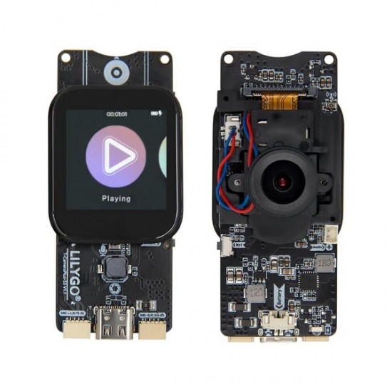 LILYGO T-Camera Plus S3 ESP32-S3 + OV5640 Camera Module Development Board With 1.3inch Capacitive Touch LCD Display (H703-01)