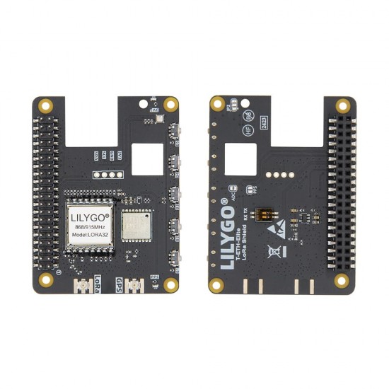 LILYGO T-ETH ELite SX1276 868MHz LoRa Shield Expansion Board With L76K GPS Module, 40 Pin GPIO, Compatible With T-ETH ELite Board (H744-06)