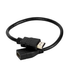 HDMI Male to Female Extension Cable - 50 CM Cable Length HDMI Male to Female Extension Cable - 50 CM Cable Length