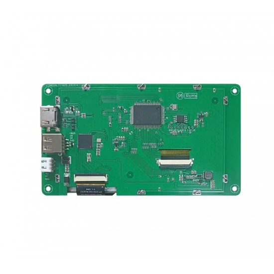 DWIN 5inch HDMI LCD, Capacitive Touch, HDMI Interface, TN TFT 800x480 250nit LCD Display, HDW050_003L