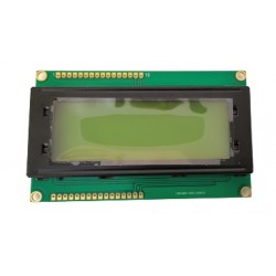 HED2004-1AYG 20x4 LCD - Y/G Background