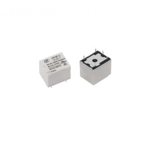 Hongfa HF3F-L/12-1ZL1T 12V 10A PCB Mount Miniature Relay Hongfa HF3F-L/12-1ZL1T 12V 10A PCB Mount Miniature Relay