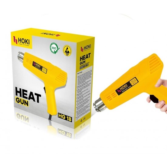 HG18 1800W Dual Temperature Hot Air Gun