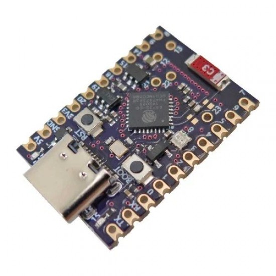 ESP32-C6 Super Mini Development Board - Based On ESP32-C6FH4 - WiFi 6 & Bluetooth 5 - Unsoldered Header (HW-754) ESP32-C6 Super Mini Development Board - Based On ESP32-C6FH4 - WiFi 6 & Bluetooth 5 - Unsoldered Header (HW-754)