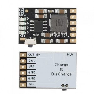 HW-775 2A 5V Li-ion Battery Charger Module Charging Board - 4.65V-5.5V Input Support