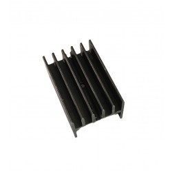 Heat Sink PI48 35mm For TO220 Package - Black Heat Sink PI48 35mm For TO220 Package - Black