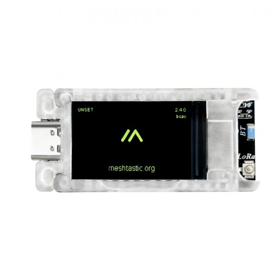 Heltec Mesh Node T114 nRF52840 MCU + SX1262 LoRa 868MHz + GPS + 1.14inch TFT LCD Wireless Module Development Board With Enclosure