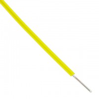 Hook Up Wire / Single Core Wire 23SWG 5 - Meter Yellow