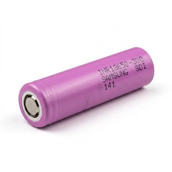 SAMSUNG INR18650-30Q 3000mAh 5C (15A) Discharge Rechargeable Li-Ion Battery Cell