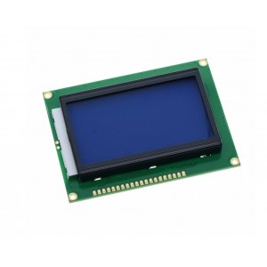 JHD12864E 128x64 Character LCD Display With Blue Backlight JHD12864E 128x64 Character LCD Display With Blue Backlight