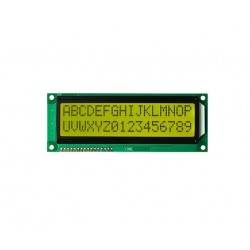 JHD162G 16x2 Big Jumbo Character LCD Display Yellow/Green Backlight JHD162G 16x2 Big Jumbo Character LCD Display Yellow/Green Backlight