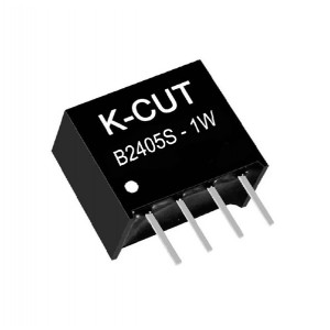 K-CUT B2405S-1W 1W Isolated DC-DC Converter Module 24V to 5V SIP Power Supply K-CUT B2405S-1W 1W Isolated DC-DC Converter Module 24V to 5V SIP Power Supply