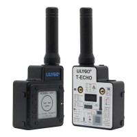LILYGO T-Echo Meshtastic NRF52840 868MHz LoRa SX1262 WiFi Bluetooth Wireless Module - Black (K155)