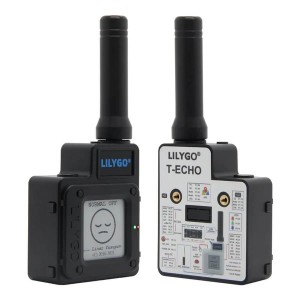 LILYGO T-Echo Meshtastic NRF52840 868MHz LoRa SX1262 WiFi Bluetooth Wireless Module - Black (K155)