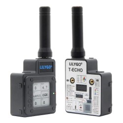 LILYGO T-Echo Meshtastic NRF52840 868MHz LoRa SX1262 WiFi Bluetooth Wireless Module - Grey (K161) LILYGO T-Echo Meshtastic NRF52840 868MHz LoRa SX1262 WiFi Bluetooth Wireless Module - Grey (K161)