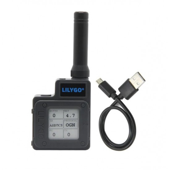 LILYGO T-Echo Meshtastic NRF52840 868MHz LoRa SX1262 WiFi Bluetooth Wireless Module - Grey (K161)