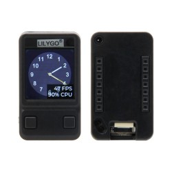 LILYGO T-QT Pro ESP32-S3FN4R2 0.85inch IPS LCD, WiFi Bluetooth Module - With Shell (K192)