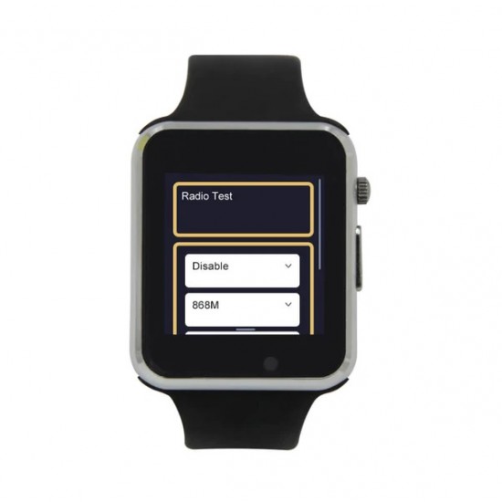 LILYGO T-Watch S3 868MHz SX1262 LoRa 400mAh, Touch, Microphone, WIFI Bluetooth, ESP32-S3 Programmable Smartwatch - Silver (K214)