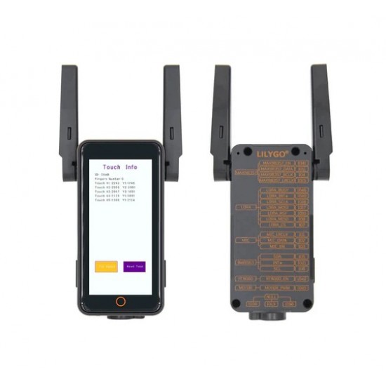 LILYGO T-Display S3 Pro LR1121 - ESP32-S3 + Dual Band LR1121 LoRa Wireless Wi-FI Bluetooth Developement Board with 2.33inch IPS Touch LCD & 2000mAh Battery  (K252-01)