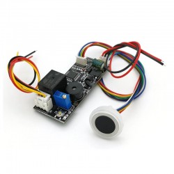 GROW K261+R557 DC12V Realy Output Low Power Consumption Fingerprint Identification Ring Indicator Light Access Control Board GROW K261+R557 DC12V Realy Output Low Power Consumption Fingerprint Identification Ring Indicator Light Access Control Board