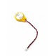 CR2032 3.0V 24H Lithium Coin Cell Battery - 2-Pin JST-SH 1.0mm Connector - With Adhesive Pad CR2032 3.0V 24H Lithium Coin Cell Battery - 2-Pin JST-SH 1.0mm Connector - With Adhesive Pad
