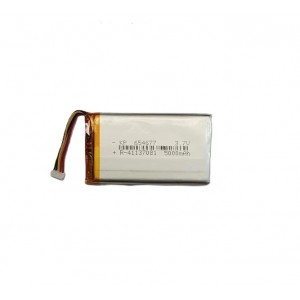 KP 654677 3.7V 5000mAh LiPo Rechargeable Battery - 5 Pin JST Output KP 654677 3.7V 5000mAh LiPo Rechargeable Battery - 5 Pin JST Output