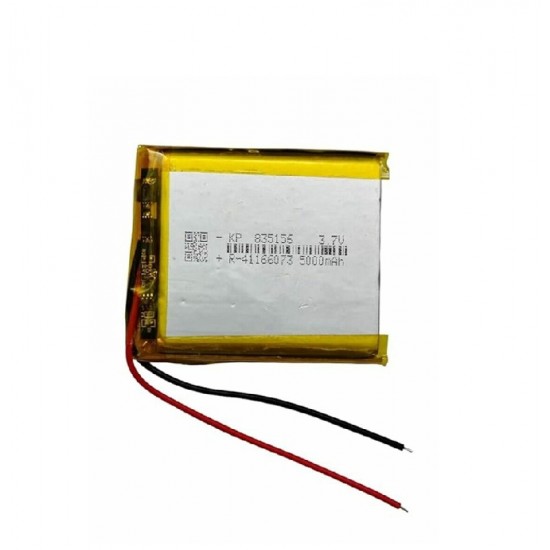 KP 835156 3.7V 5000mAh LiPo Rechargeable Battery