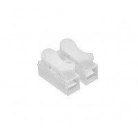 [Pack of 10] KX-P2 2 Pole Quick Wire Connector - Screwless Cable Clamp Terminal Block Connector - 250V 10A