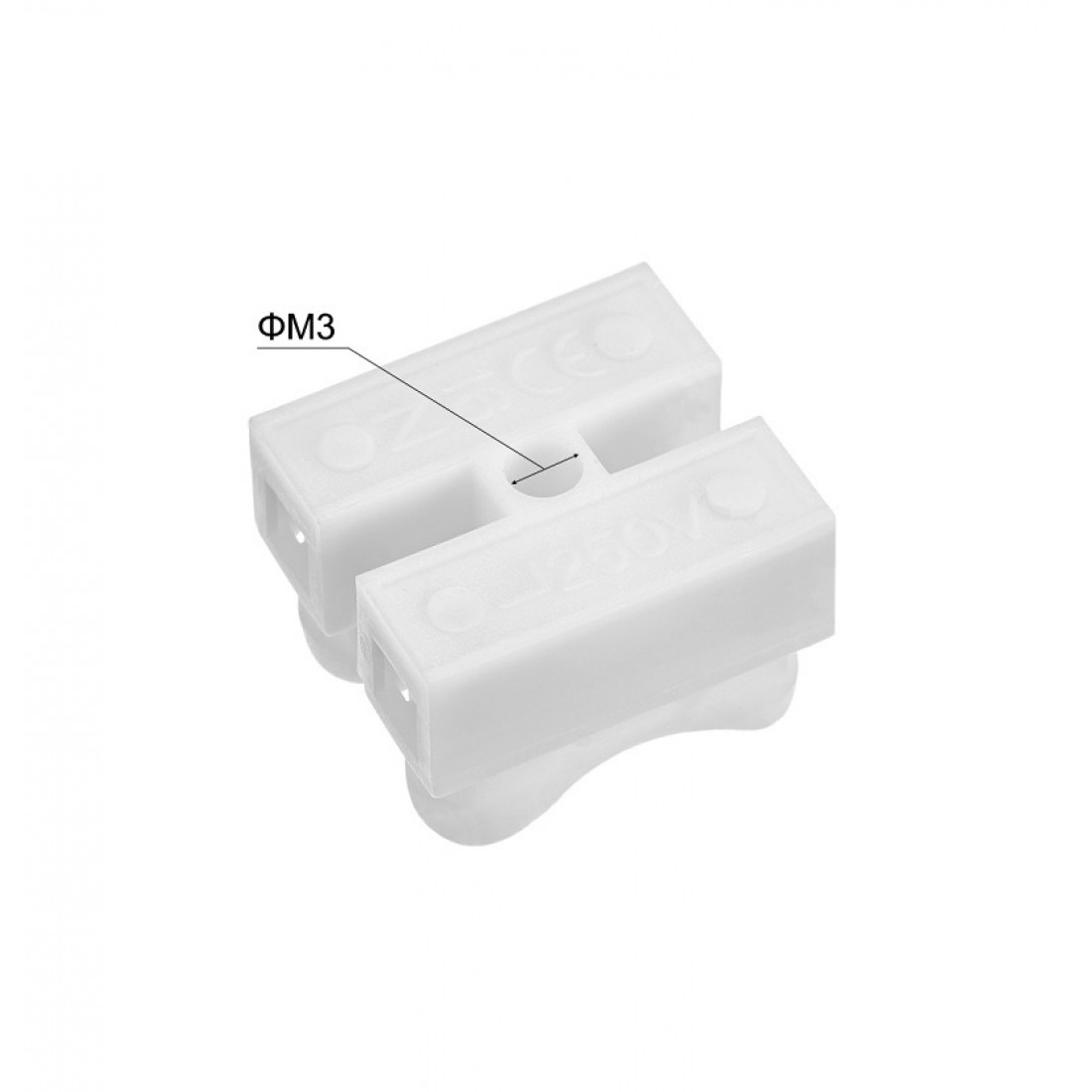 Buy [Pack of 10] KX-P2 2 Pole Quick Wire Connector - Screwless Cable ...