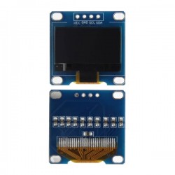LILYGO TTGO 0.96 Inch I2C OLED White Color Text Display Module 128*64 LCD Display (L206)