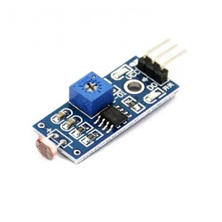 LM393 LDR Light Sensor Module With Digital Output - 3 Pin