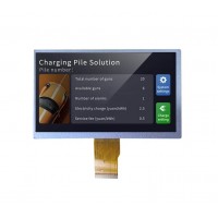 DWIN 7inch IPS TFT LCD, No Touch, IPS TFT 1024x600 700nit High Brightness LCD Display, LI10600T070IA7098