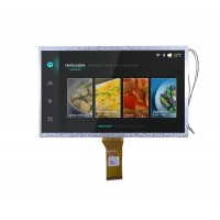 DWIN 10.1 Inch IPS TFT LCD, Non Touch, RGB 24bit Interface, IPS TFT 1024x600 250nit LCD Display, LI10600T101IC2598