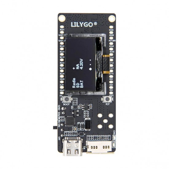 LILYGO T3 TCXO ESP32 + 868MHz LoRa Wireless Wi-Fi Bluetooth Development Board with 0.96 inch OLED LCD (Q442) LILYGO T3 TCXO ESP32 + 868MHz LoRa Wireless Wi-Fi Bluetooth Development Board with 0.96 inch OLED LCD (Q442)