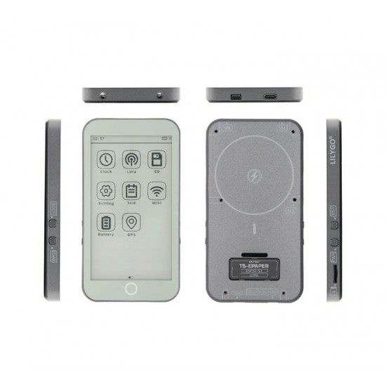 LILYGO T5 E-Paper S3 Pro Lite ESP32-S3 Based Anti-Glare (AG) Glass Treatment Development Board With 4.7-inch E-Paper (K273) LILYGO T5 E-Paper S3 Pro Lite ESP32-S3 Based Anti-Glare (AG) Glass Treatment Development Board With 4.7-inch E-Paper (K273)