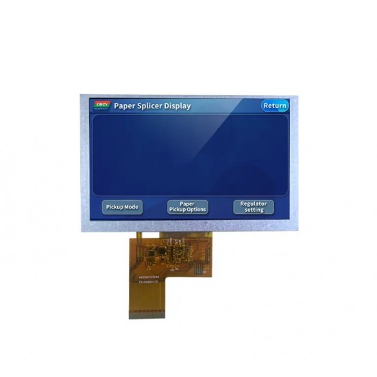 DWIN 5.0inch TN TFT LCD, Resistive Touch, TN TFT 800x480 250nit LCD Display, LN80480T050IA4098-TR
