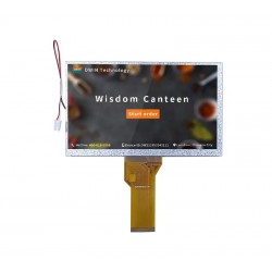 DWIN 7inch TN TFT LCD, No Touch, TN TFT 800x480 450nit LCD Display, LN80480T070ID4598
