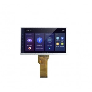DWIN  7 Inch TFT LCD, Non Touch, RGB 24bit Interface, TN TFT 800x480 300nit LCD Display, LN80480T070IE3098