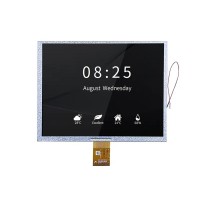 DWIN 10.4inch TN TFT LCD, No Touch, RGB Interface, TN TFT 800x600 450nit LCD Display, LN80600T104IA4598