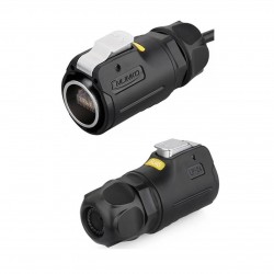 LP24-RJ45 Series RJ45 Male Plug Ethernet Connector IP67 Waterproof - LP-24-C/RJ45/015/PE-41-001