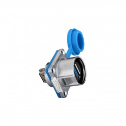 LP24 USB3.0 Female-Female Socket Data Connector IP67 Waterproof - Panel Mount (Push Lock) - LP-24-J/USB3/213/SX-43-401 LP24 USB3.0 Female-Female Socket Data Connector IP67 Waterproof - Panel Mount (Push Lock) - LP-24-J/USB3/213/SX-43-401