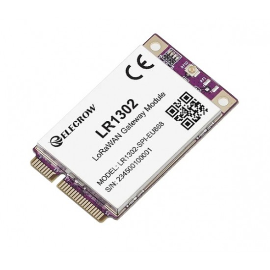ELECROW LR1302 LoRaWAN Gateway Module SPI EU868 SX1302 Long Range Gateway Module Support 8 Channels ELECROW LR1302 LoRaWAN Gateway Module SPI EU868 SX1302 Long Range Gateway Module Support 8 Channels