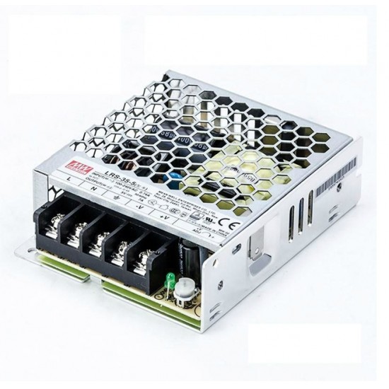 Mean Well LRS-35-5 5V 7A 35W Switching Power Supply (SMPS)
