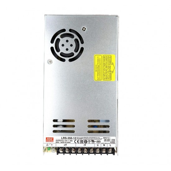 Mean Well LRS-350-12 12V 29A 348W Switching Power Supply (SMPS) - Single Output Mean Well LRS-350-12 12V 29A 348W Switching Power Supply (SMPS) - Single Output