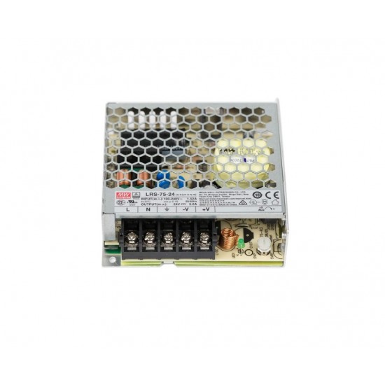 Mean Well LRS-75-24 24V 3.2A 76.8W Switching Power Supply (SMPS) - Single Output Mean Well LRS-75-24 24V 3.2A 76.8W Switching Power Supply (SMPS) - Single Output