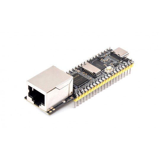 LuckFox Pico Plus RV1103 Linux Micro Development Board, Integrates ARM Cortex-A7/RISC-V MCU/NPU/ISP Processors, With Ethernet Port