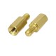 M3x10+6 Hex Male to Female Brass Spacer Stand Off M3x10+6 Hex Male to Female Brass Spacer Stand Off